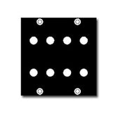 Middle Atlantic 3-8X1 UCP Panel with Round Punchouts